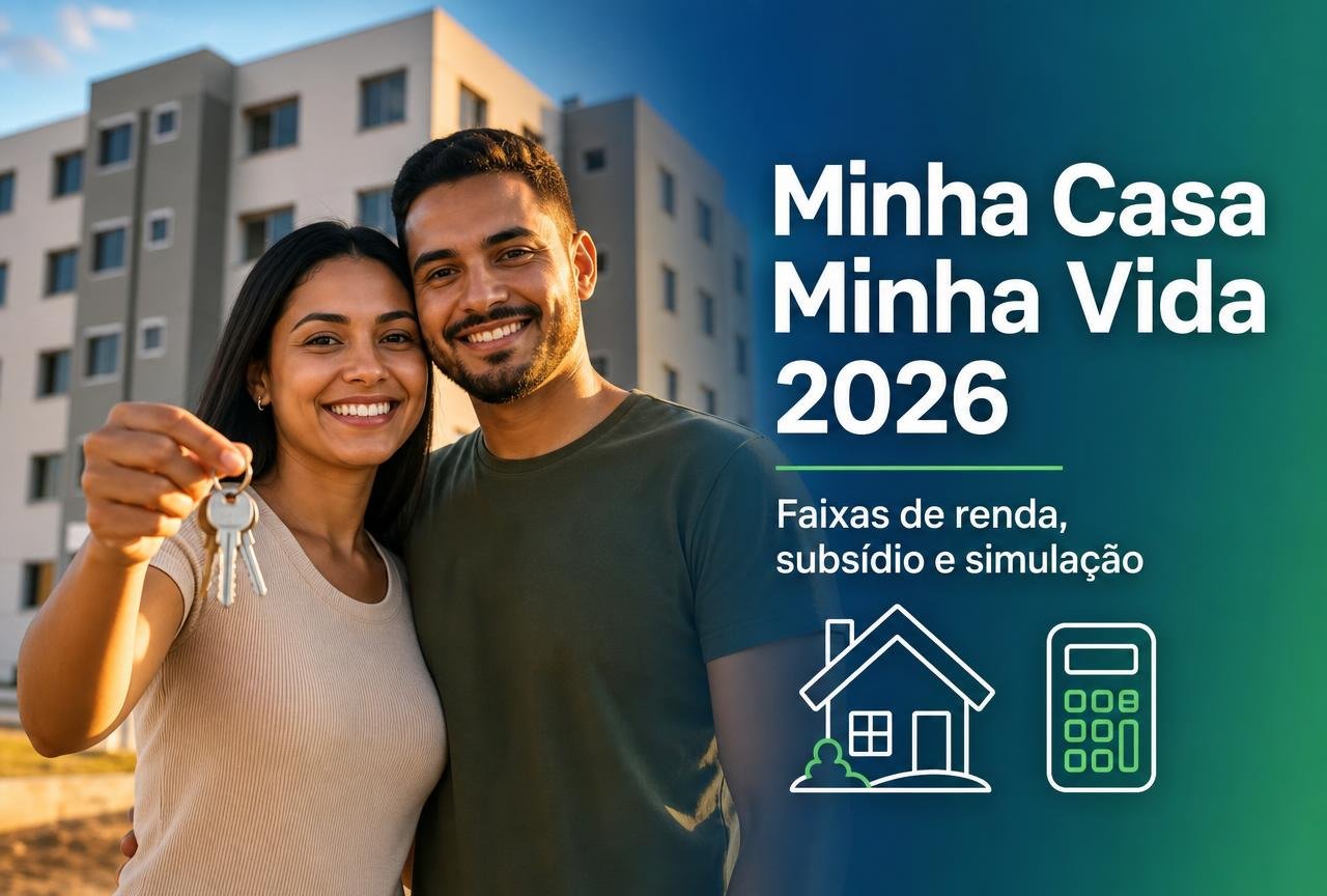 Minha Casa Minha Vida 2026: faixas de renda, subsídio do governo, juros e como simular o financiamento na Caixa
